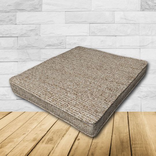 Dining Chair Seat Cushion Boxed Style - - Custom outdoor patio furniture cushions from Cascadia Outdoor Cushions in Sunbrella Fabrics