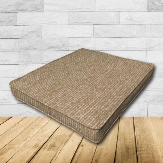 	Dining Chair Seat Cushion Boxed Style - - Custom outdoor patio furniture cushions from Cascadia Outdoor Cushions in Sunbrella Fabrics