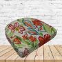 Richloom Solarium Valeda Breeze Boxed Patio Contoured Dining Chair Seat Cushions –Wicker Chair Cushions