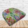 Richloom Solarium Valeda Island Boxed Patio Contoured Dining Chair Seat Cushions –Wicker Chair Cushions