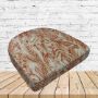 Richloom Solarium Wilshire Mesa Boxed Patio Contoured Dining Chair Seat Cushions –Wicker Chair Cushions