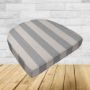 Cushion for wicker patio chairs, contoured or rounded at the back, Designed specifically for outdoor wicker patio chairs.