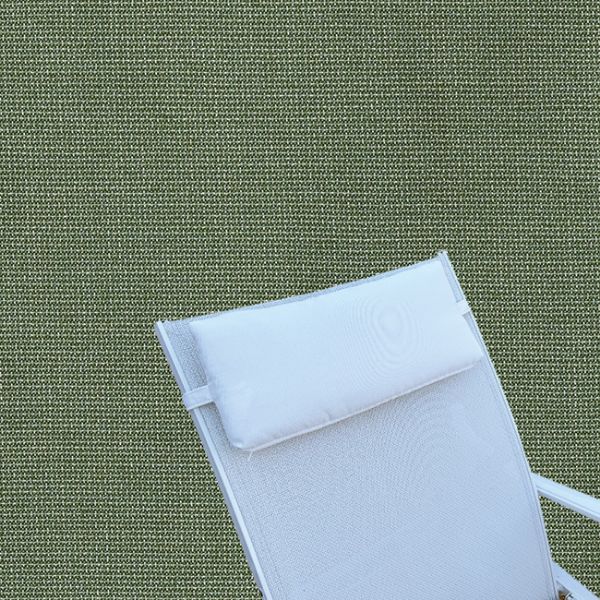 Outdoor Head Rest Pillow in Bliss Aloe – Sunbrella® – 19"x8"
