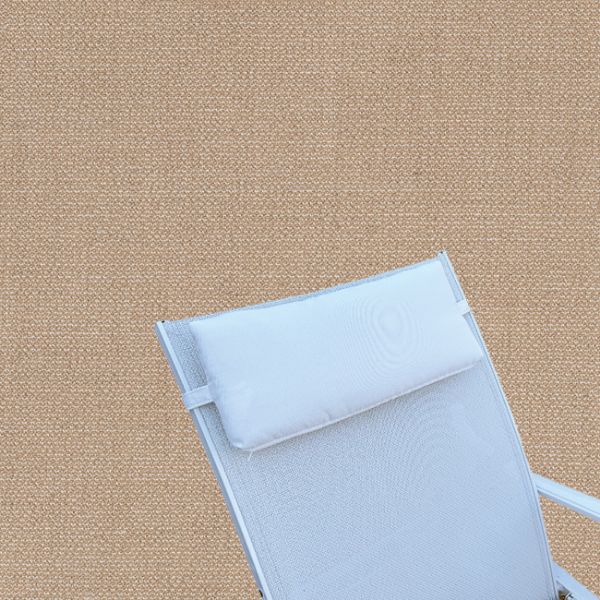 Outdoor Head Rest Pillow in Remix Camel – Sunbrella® – 19"x8"