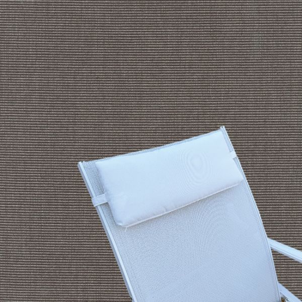 Outdoor Head Rest Pillow in Canvas Coal – Sunbrella® – 19"x8"