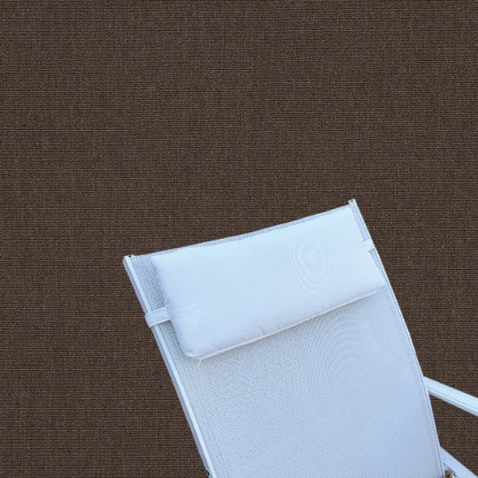 Outdoor Head Rest Pillow in Canvas Java – Sunbrella® – 19"x8"