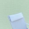 Outdoor Head Rest Pillow in Canvas Spa – Sunbrella® – 19"x8"