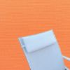 Outdoor Head Rest Pillow in Canvas Tangerine – Sunbrella® – 19"x8"