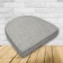 Dining Chair Seat Cushion Boxed Style - - Custom outdoor patio furniture cushions from Cascadia Outdoor Cushions in Sunbrella Fabrics