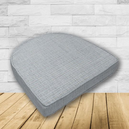 Dining Chair Seat Cushion Boxed Style - - Custom outdoor patio furniture cushions from Cascadia Outdoor Cushions in Sunbrella Fabrics