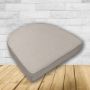 Dining Chair Seat Cushion Boxed Style - - Custom outdoor patio furniture cushions from Cascadia Outdoor Cushions in Sunbrella Fabrics