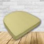 Cushion for wicker patio chairs, contoured or rounded at the back, Designed specifically for outdoor wicker patio chairs.