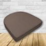 Cushion for wicker patio chairs, contoured or rounded at the back, Designed specifically for outdoor wicker patio chairs.