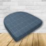 Wicker Patio Chair Cushions with a rounded back Boxed Double Piped Patio Dining Chair Seat Pad or Seat Cushion from Cascadia Outdoor Cushions