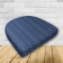 Wicker Patio Chair Cushions with a rounded back Boxed Double Piped Patio Dining Chair Seat Pad or Seat Cushion from Cascadia Outdoor Cushions