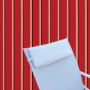 Outdoor Head Rest Pillow in Harwood Crimson – Sunbrella® – 19"x8"