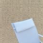 Outdoor Head Rest Pillow in Linen Stone – Sunbrella® – 19"x8"