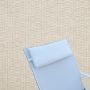 Outdoor Head Rest Pillow in Blend Linen – Sunbrella® – 19" x 8"