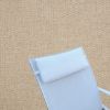 Outdoor Head Rest Pillow in Blend Sand – Sunbrella® – 19" x 8"