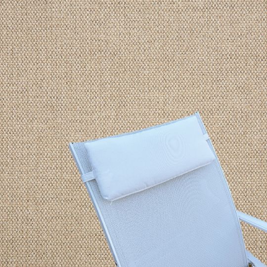 Outdoor Head Rest Pillow in Blend Sand – Sunbrella® – 19" x 8"