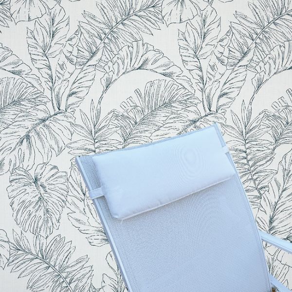 Outdoor Head Rest Pillow in Calm Laurel – Sunbrella® – 19" x 8"