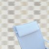 Outdoor Head Rest Pillow in Dream Dune – Sunbrella® – 19" x 8"