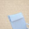 Outdoor Head Rest Pillow in Embrace Linen – Sunbrella® – 19" x 8"