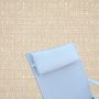 Outdoor Head Rest Pillow in Embrace Linen – Sunbrella® – 19" x 8"