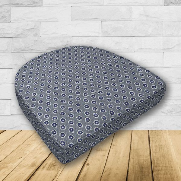 Wicker Patio Chair Cushions with a rounded back Boxed Double Piped Patio Dining Chair Seat Pad or Seat Cushion from Cascadia Outdoor Cushions