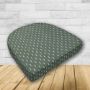 Wicker Patio Chair Cushions with a rounded back Boxed Double Piped Patio Dining Chair Seat Pad or Seat Cushion from Cascadia Outdoor Cushions