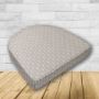 Wicker Patio Chair Cushions with a rounded back Boxed Double Piped Patio Dining Chair Seat Pad or Seat Cushion from Cascadia Outdoor Cushions