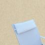 Outdoor Head Rest Pillow in Heritage Papyrus – Sunbrella® – 19" x 8"
