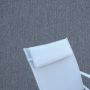 Outdoor Head Rest Pillow in Heritage Sky – Sunbrella® – 19" x 8"