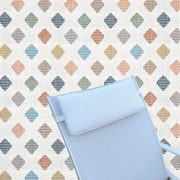 Outdoor Head Rest Pillow in Infused Gem – Sunbrella® – 19" x 8"