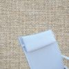 Outdoor Head Rest Pillow in Mainstreet Dove – Sunbrella® – 19" x 8"