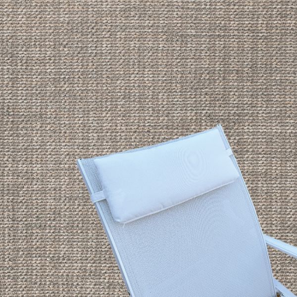 Outdoor Head Rest Pillow in Momento Dove – Sunbrella® – 19" x 8"