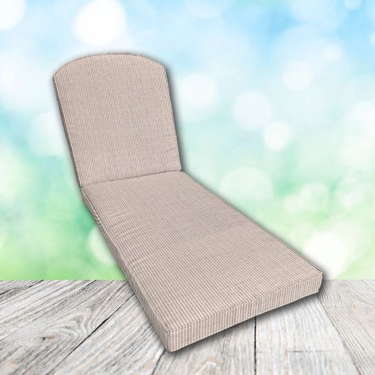 Boxed Chaise Lounge Cushion