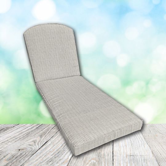 Boxed Chaise Lounge Cushion