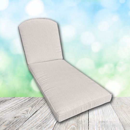 Boxed Chaise Lounge Cushion