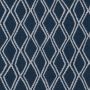 Outdoor Head Rest Pillow in Voyage Indigo – Sunbrella® – 19" x 8"