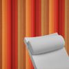 Contoured Outdoor Head Rest Pillow in Astoria Sunset Sunbrella® Fabric