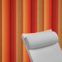 Contoured Outdoor Head Rest Pillow in Astoria Sunset Sunbrella® Fabric