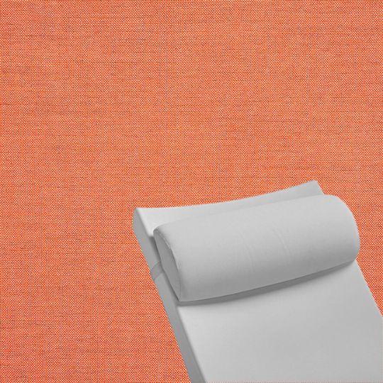Contoured Outdoor Head Rest Pillow in Cast Coral Sunbrella® Fabric