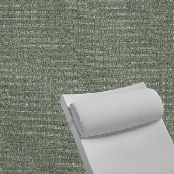 Contoured Outdoor Head Rest Pillow in Cast Sage Sunbrella® Fabric