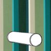 Sunbrella® Outdoor Bolster Pillow | Custom Cylindrical Patio Pillow