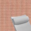 Contoured Outdoor Head Rest Pillow in Lore Canyon Sunbrella® Fabric