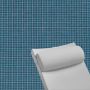 Contoured Outdoor Head Rest Pillow in Lore Lagoon Sunbrella® Fabric