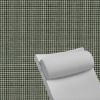 Contoured Outdoor Head Rest Pillow in Lore Moss Sunbrella® Fabric