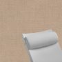 Contoured Outdoor Head Rest Pillow in Remix Camel Sunbrella® Fabric