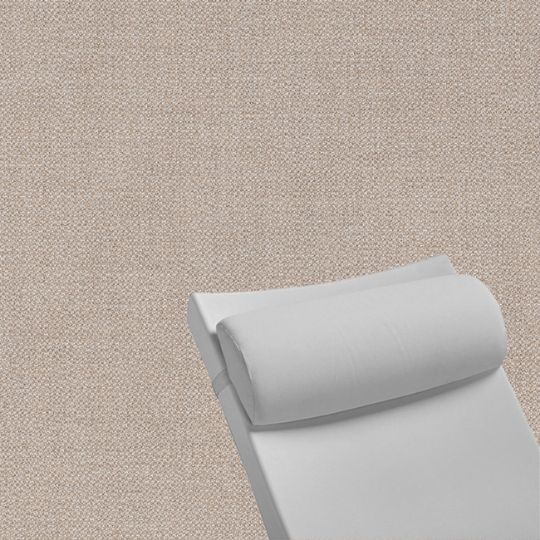 Contoured Outdoor Head Rest Pillow in Remix Silk Sunbrella® Fabric